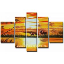 Abstract Elephant picture artes decorativas de pintura al óleo